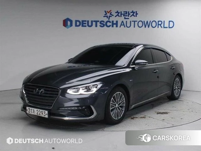 Hyundai Grandeur IG Hybrid 2018 Серый из Кореи