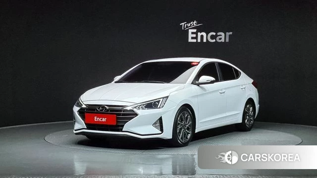 Hyundai The New Avante AD 2019 Белый из Кореи