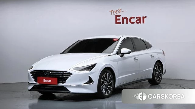 Hyundai Sonata (DN8) 2022 Белый из Кореи
