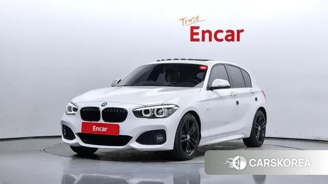 BMW 1 Series (F20) 2018 Белый из Кореи