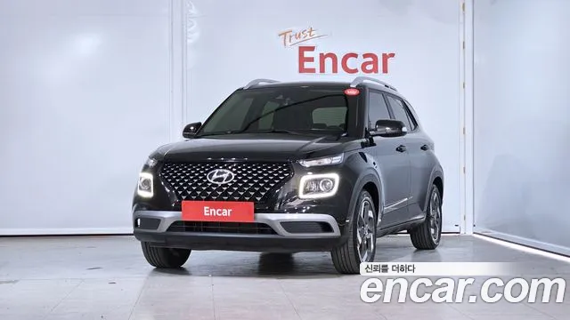 Hyundai Venue 2020 Черный из Кореи