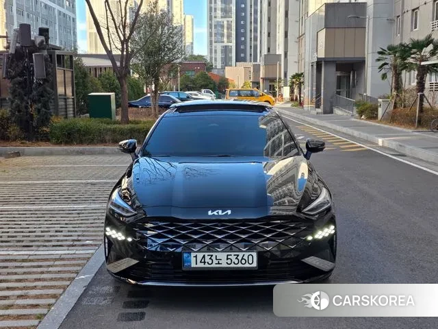 Kia K8 2021 Черный из Кореи