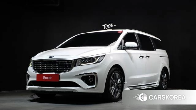 Kia The New Carnival 2018 Белый из Кореи