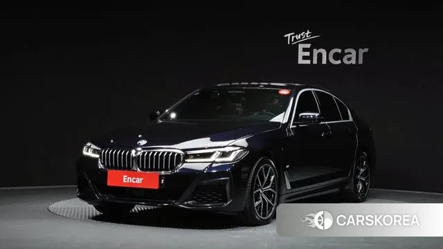 BMW 5 Series (G30) 2021 Черный из Кореи