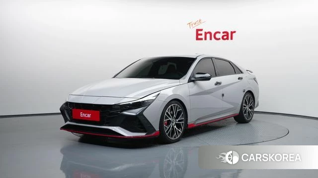 Hyundai Avante (CN7) 2022 Серебристо-серый из Кореи