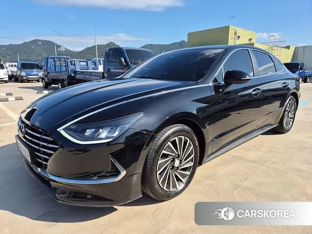 Hyundai Sonata Hybrid (DN8) 2021 Черный из Кореи