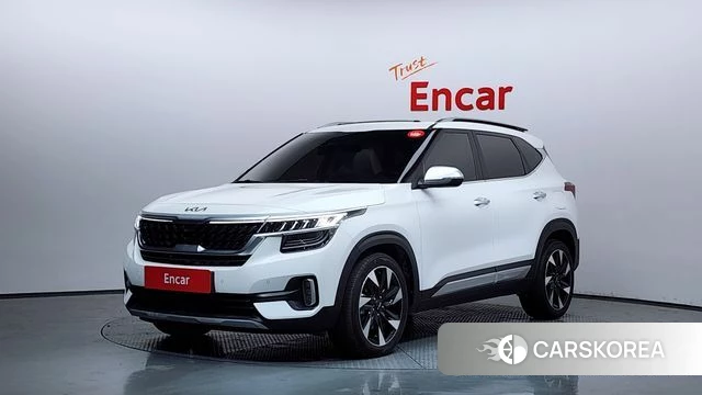 Kia Seltos 2022 Белый из Кореи