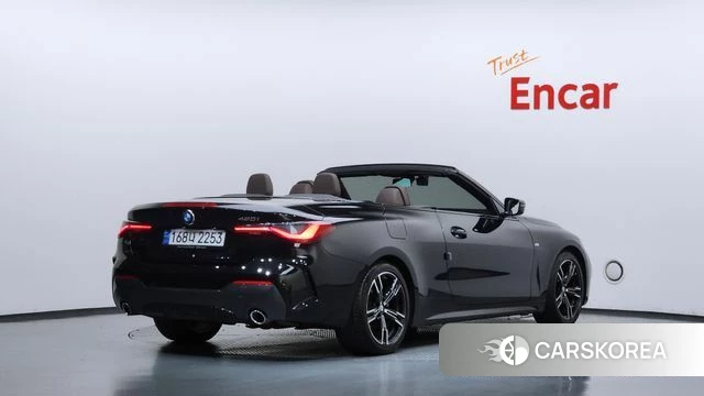 BMW 4 Series (G22) 2022 Черный из Кореи