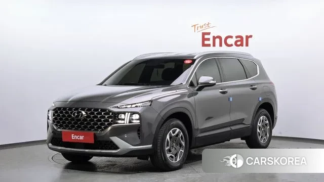 Hyundai The New Santa Fe 2022 Серый из Кореи