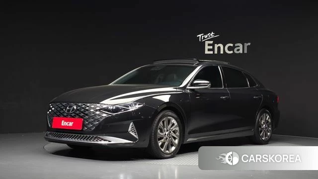 Hyundai The New Grandeur IG Hybrid 2021 Серый из Кореи