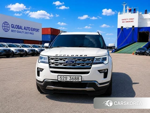 Ford Explorer 2019 Белый из Кореи