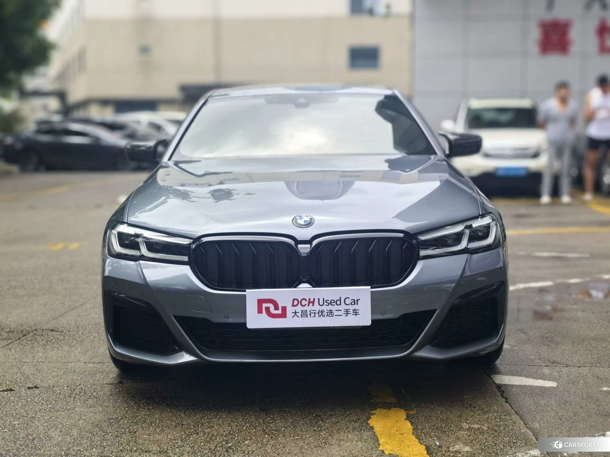 BMW 5 series (imported) 2020 Серебристо-серый из Китая