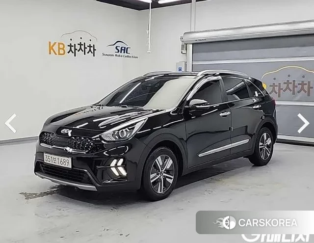 Kia The New Niro 2021 Черный из Кореи