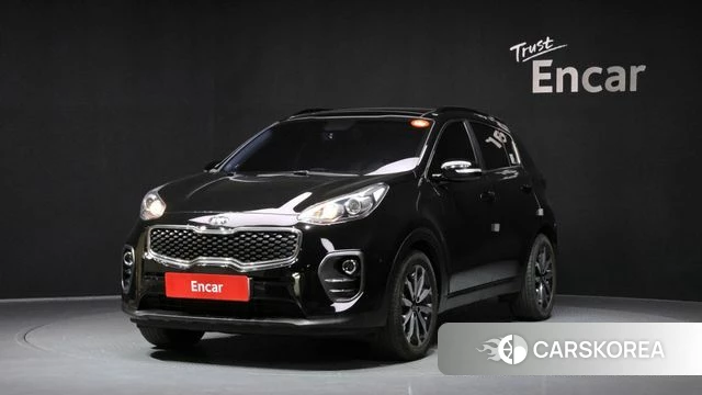 Kia Sportage 4th Generation 2018 Черный из Кореи