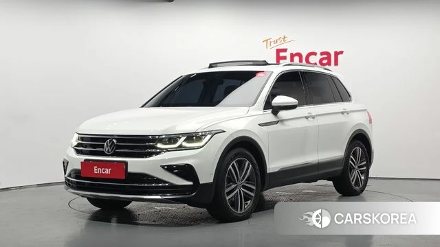 Volkswagen Tiguan second Generation 2023 Белый из Кореи