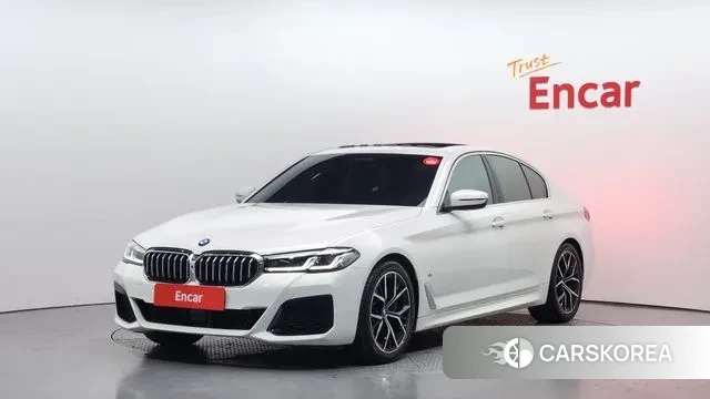 BMW 5 Series (G30) 2021 Белый из Кореи