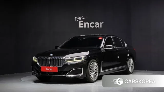 BMW 7 Series (G11) 2020 Черный из Кореи