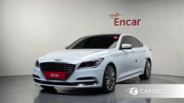 Genesis G80 2018 Белый из Кореи