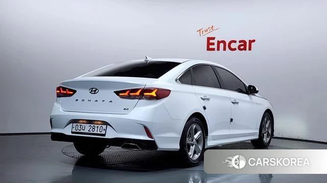 Hyundai Sonata New Rise 2018 Белый из Кореи