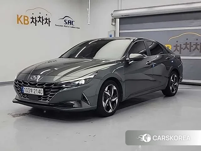 Hyundai Avante (CN7) 2020 Серый из Кореи