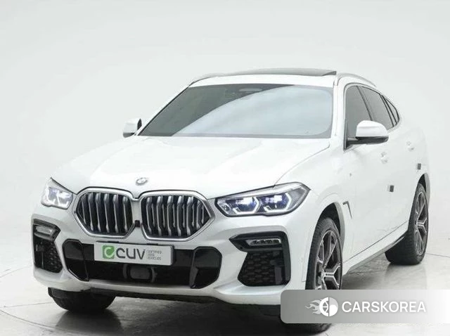 BMW X6 (G06) 2021 Белый из Кореи