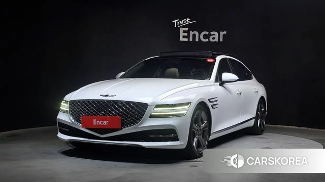 Genesis G80 (RG3) 2021 Белый из Кореи