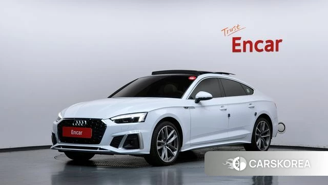 Audi A5 (F5) 2020 Белый из Кореи