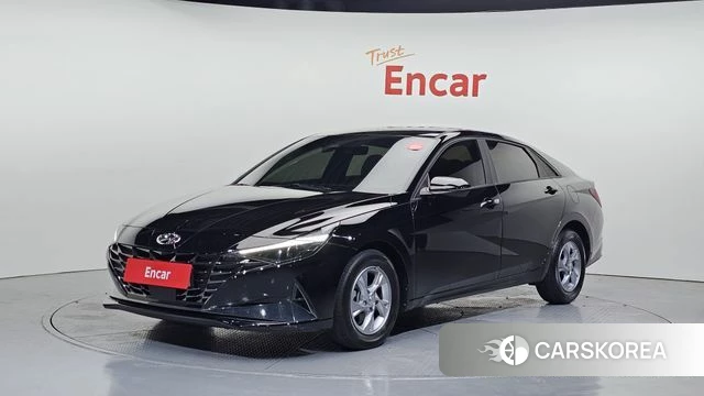 Hyundai Avante (CN7) 2020 Черный из Кореи