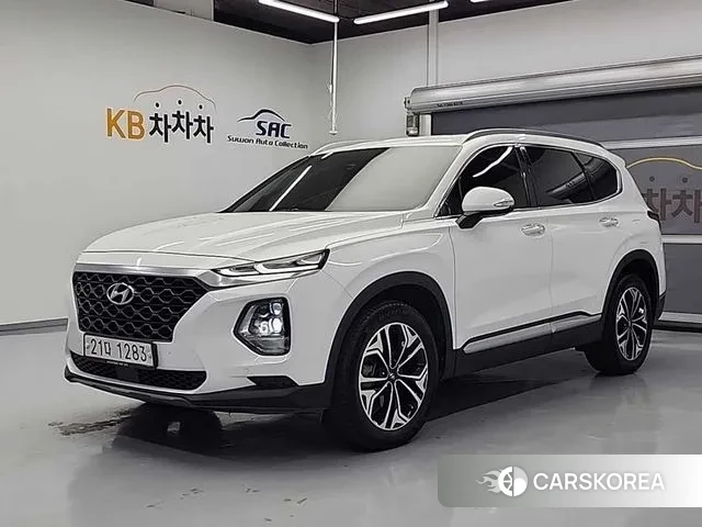 Hyundai Santa Fe TM 2019 Белый из Кореи