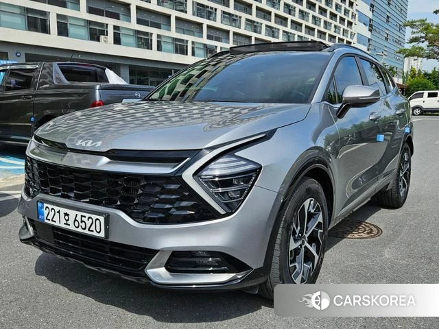 Kia Sportage 5th Generation Hybrid 2024 Серый из Кореи