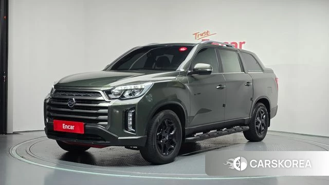 Ssangyong The New Rexton Sport 2021 Светло-зеленый из Кореи