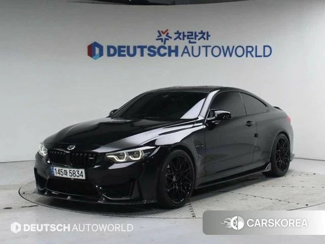 BMW M4 (F82) 2018 Черный из Кореи