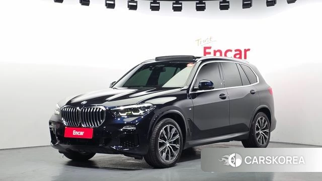 BMW X5 (G05) 2021 Черный из Кореи