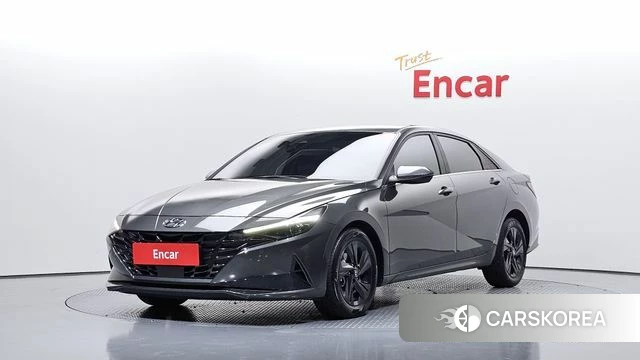 Hyundai Avante (CN7) 2021 Серый из Кореи