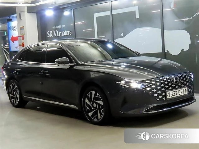 Hyundai The New Grandeur IG Hybrid 2020 Черный из Кореи