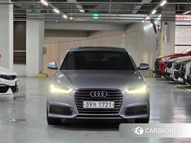 Audi New A6 2018 Светло-серебряный цвет из Кореи