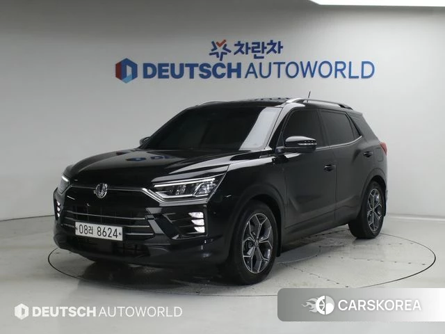 Ssangyong Beautiful Korando 2019 Черный из Кореи