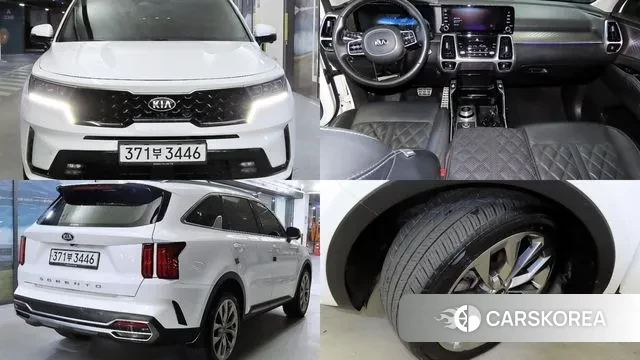 Kia Sorento 4th Generation 2020 Белый из Кореи