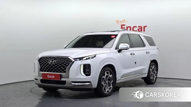 Hyundai Palisade 2022 Белый из Кореи