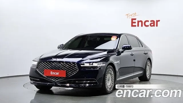 Genesis G90 2021 Синий из Кореи