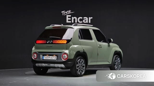 Hyundai Casper 2022 Зеленый из Кореи