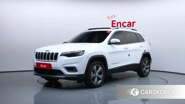 Jeep Cherokee (KL) 2021 Белый из Кореи