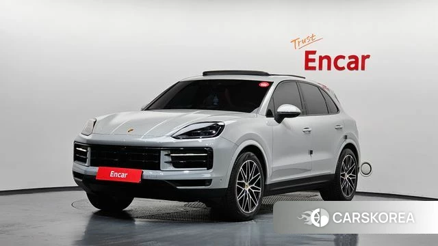 Porsche Cayenne (PO536) 2024 Серебристо-серый из Кореи