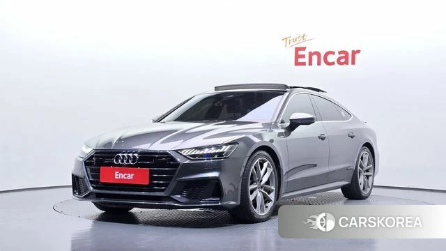 Audi A7 (4K) 2021 Серый из Кореи