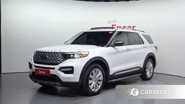 Ford Explorer 6th Generation 2023 Белый из Кореи