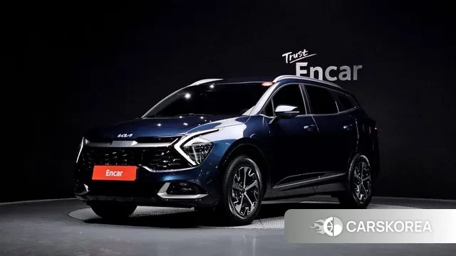 Kia Sportage 5th Generation Hybrid 2023 Синий из Кореи