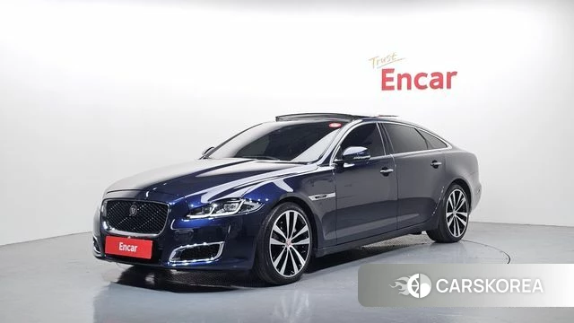 Jaguar All New XJ 2018 Синий из Кореи