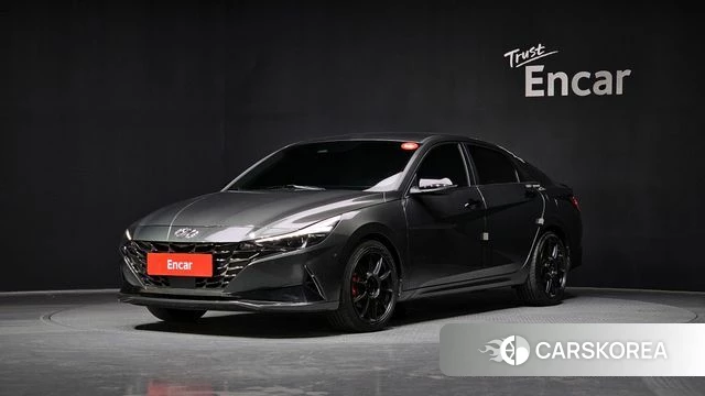 Hyundai Avante (CN7) 2021 Серый из Кореи