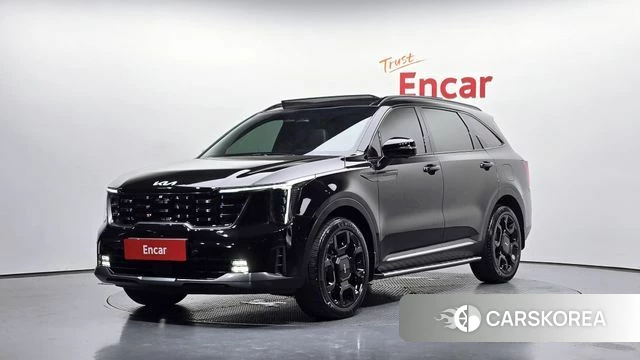 Kia The New Sorento 4th Generation 2023 Черный из Кореи