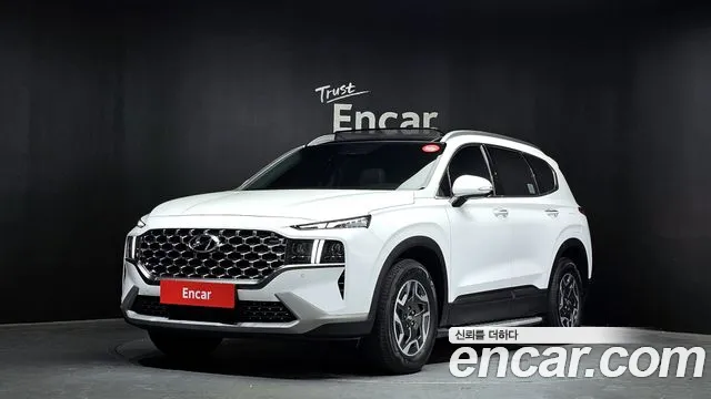 Hyundai The New Santa Fe 2023 Белый из Кореи